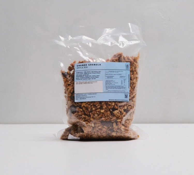 GRANDE GRANOLA APPLE PIE 1 KG (VEGAN)